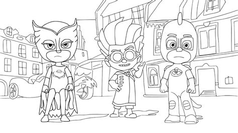 Coloriages De Pyjamasques Imprimez Gratuitement