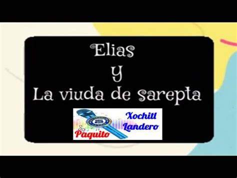 Devocional Infantil Elias Y La Viuda De Sarepta Youtube