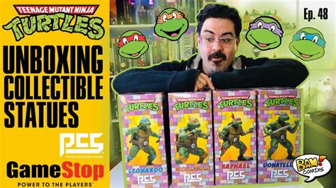 Teenage Mutant Ninja Turtles Pcs Statue Unboxing Youtube