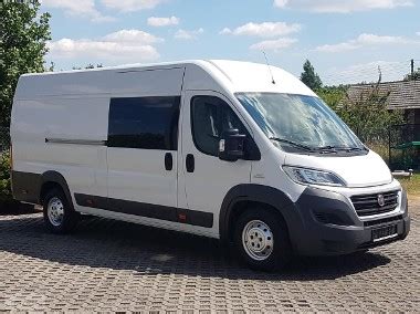 Fiat Ducato 7OSÓB L4H2 KLIMA NAVI MAXI DŁUGI WYSOKI BRYGADÓWKA Gratka