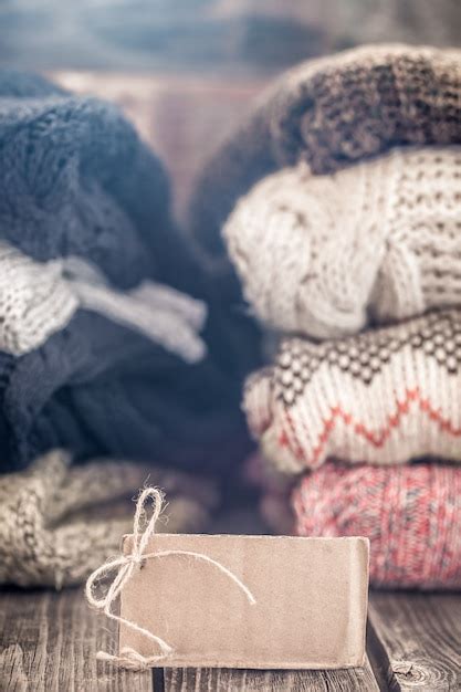 Free Photo | Warm cozy sweaters