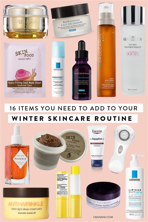 Winter Skin Care Products