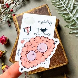 Psychology Printed STICKERS Set, Psychology Student Stickers, Bullet ...