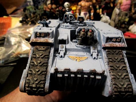 Space Wolves Land Raider Front By Agis261 On Deviantart