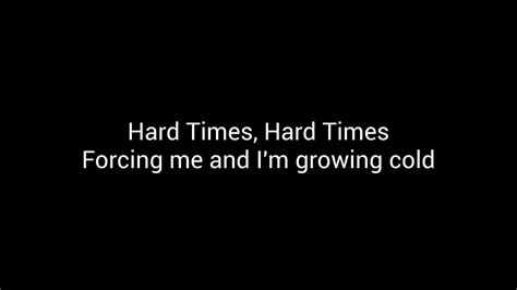 Cro Mags Hard Times Lyrics Youtube