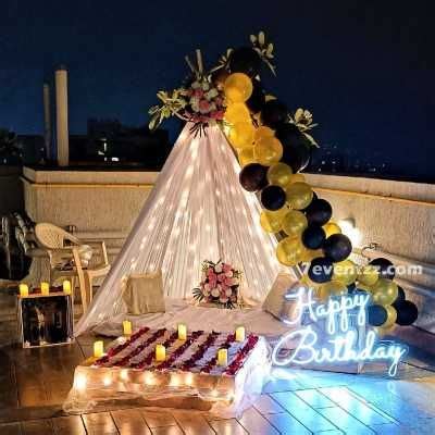 Terrace Decoration Ideas For Birthday Anniversary Party Birthday