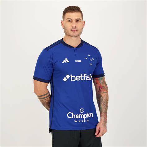 Adidas Cruzeiro Home 2023 Sponsor Jersey FutFanatics