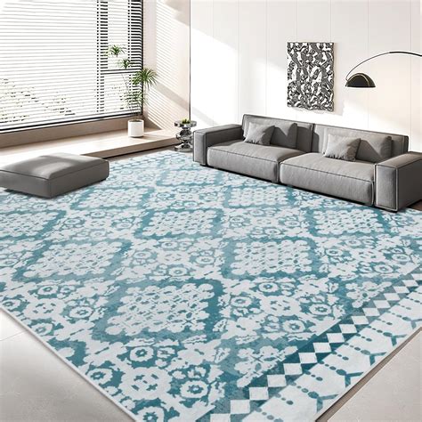 Amazon HOMBYS Moroccan Area Rug For Living Room Bedroom 6x9 Ft