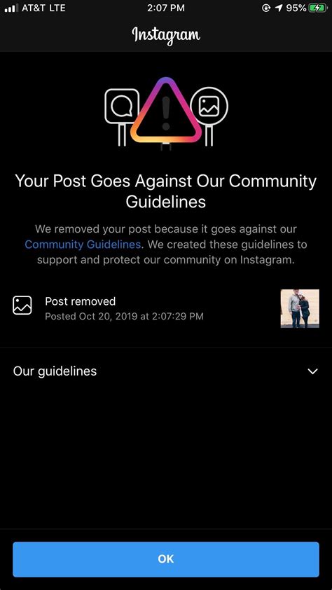 Fix Instagram Your Post Goes Against Our Community Guidelines