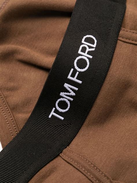 Tom Ford Logo Waistband Stretch Cotton Briefs Farfetch