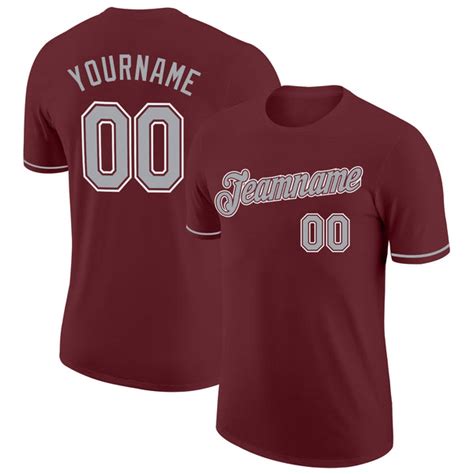 Men's Burgundy Shirts | Custom Burgundy T-Shirts Design - FansIdea