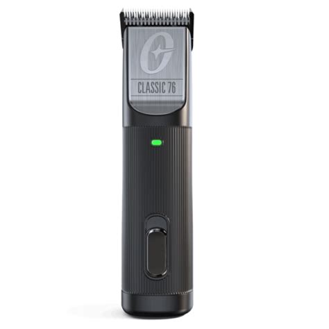 Oster Cordless 76 Clipper Black and Silver - Barber Salon Supply