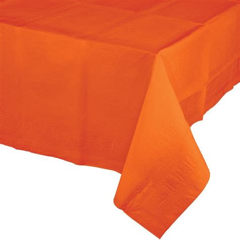 Mantel De Papel X Cm Sunkissed Orange Conver Party