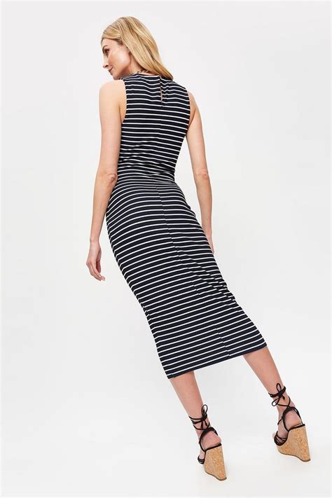 Dresses Tall Stripe Bodycon Dress Dorothy Perkins