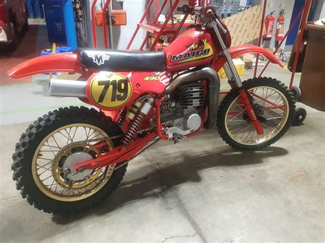 Classic Off Road Bike Maico 490 1981