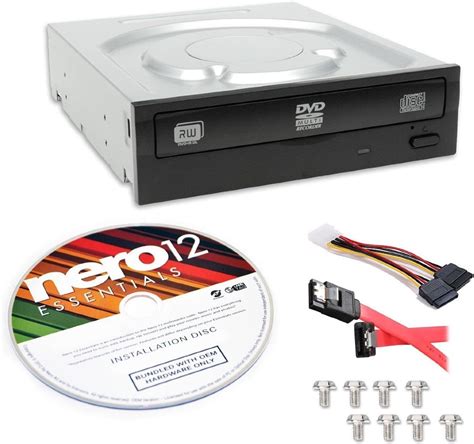 Lite On Super AllWrite IHAS124 04 KIT 24X DVD RW Dual Layer Burner