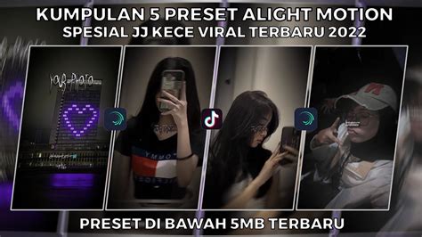 Kumpulan Preset Alight Motion Terkeren Di Bawah Mb Youtube