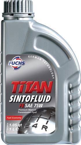 Titan Sintofluid FE 75W Mactex Oil Lubricant Specialists