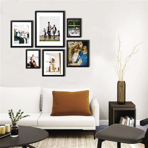 Artbyhannah Gallery Wall Frames Picture Frame Set Of Black And White