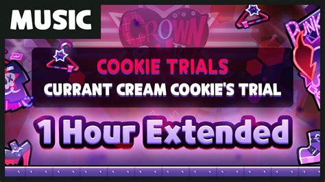 Cookie Run Ost Currant Cream Cookie S Trial Theme 1h Extended Youtube