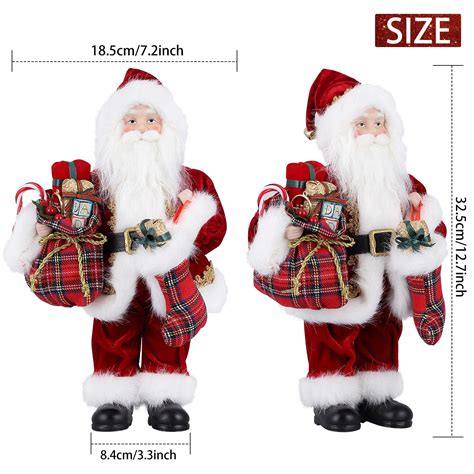 Xxl Weihnachtsmann Santa Claus Deko Figur Weihnachten Nikolaus