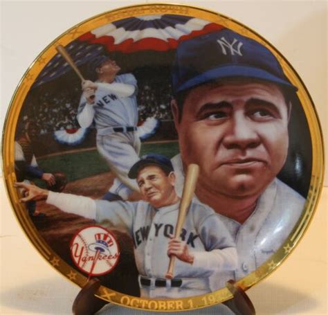 1995 Babe Ruth New York Yankees Called Shot 6 3 8 Collector Plate EBay