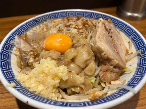 『汁無し』びんびん豚のレビュー ラーメンデータベース