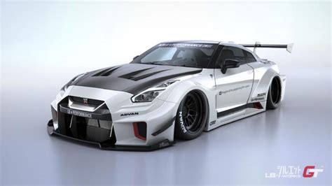 Lbsilhouette Works Gt Gt Rr Rear Wing Ver Liberty Walk