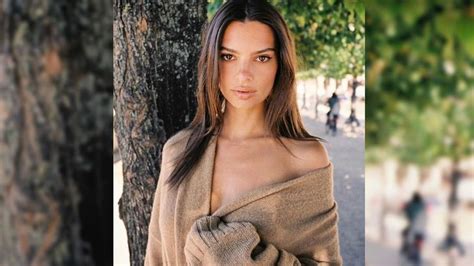 Emily Ratajkowski Luci En Brasil Una Microbikini Negra Tendencia En El