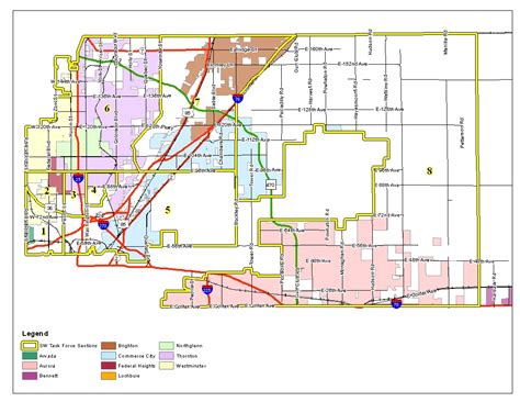 Adams County Colorado Map