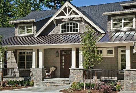 Exterior Shed Roof Gable Attached To House Lake Houses Exterior