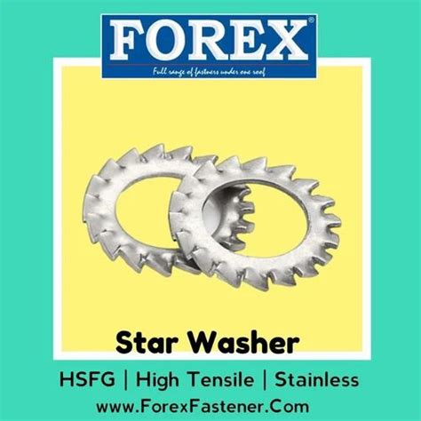 Metal Coated Material Stainless Steel Lock Washer For Industrial