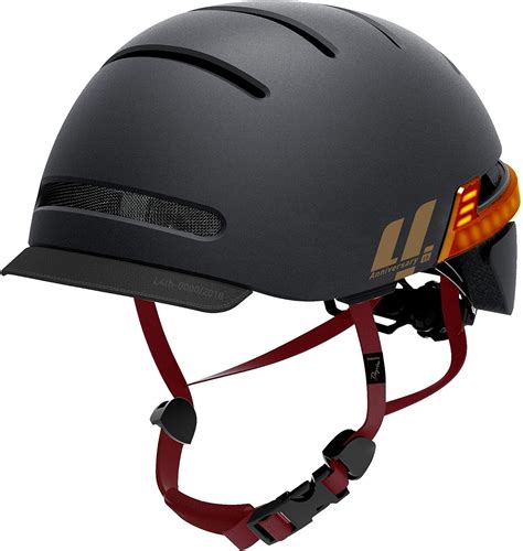 Livall Bh51m Casco De Bicicleta Con Luces Led Intermitentes Con