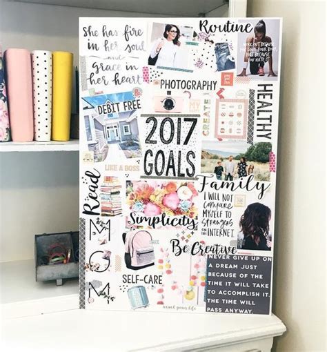 Vision Board Ideas For Your Important Goals In