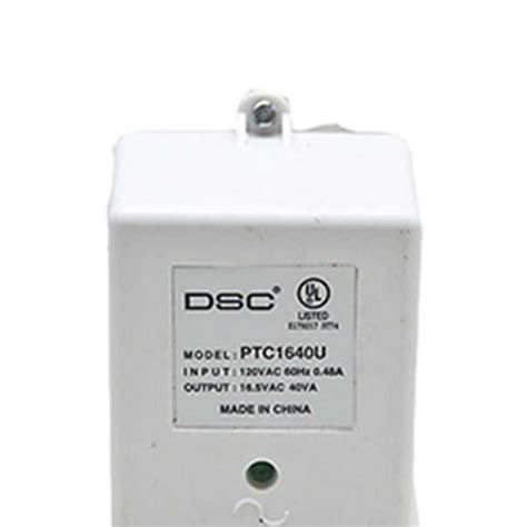 DSC PTC1640U Dsc Ptc1640u Transformador 16vca 40va Cer Fusible Intern