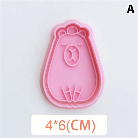 Cartoon Capybara Shaped Cookie Cutter Cute Fondant Biscuit Mold Cake