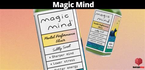 Nootropicology Magic Mind Nootropic Review Benefits Use Dosage And Side Effects