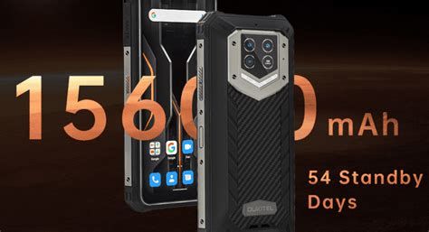 Oukitel WP15发布：搭载15,600 mAh电池三防5G手机 - Mdroid
