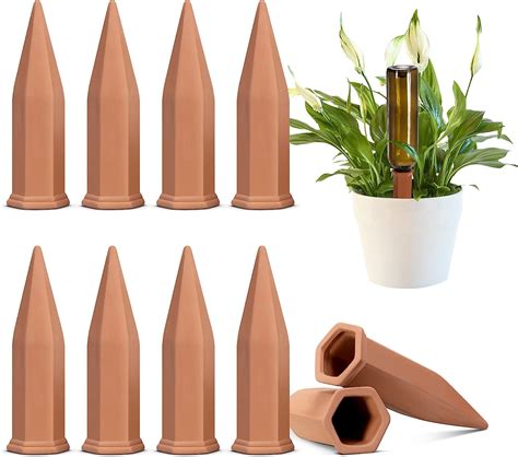 Amazon VIVOSUN 10Pcs Self Watering Spikes 7 Inch Hexagonal