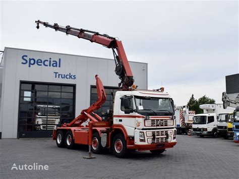 Hákový nosič kontajnerov Volvo FM 480 8x2 Euro 5 Hiab 244 EP 5 Hipro