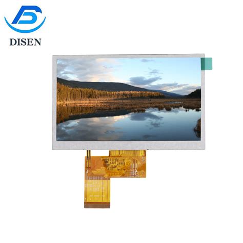 China 5 0inch 800480 Standard Color TFT LCD Display For Industrial