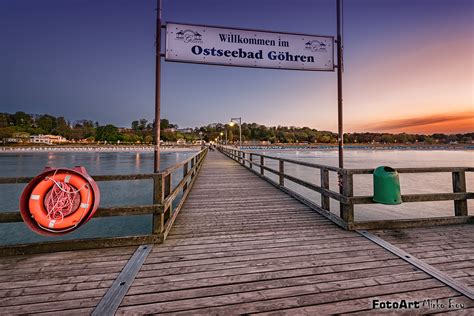 Bild Nr 1390 Seebrücke Göhren Rügenfotos de