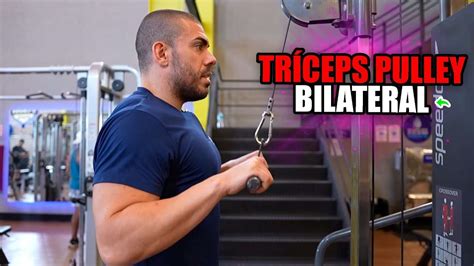 Como Fazer Tr Ceps Pulley Bilateral Desenvolvimento Masculino