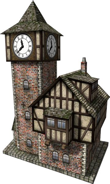 The Time Has Come For Dave Graffams Paper Clock Tower Ontabletop