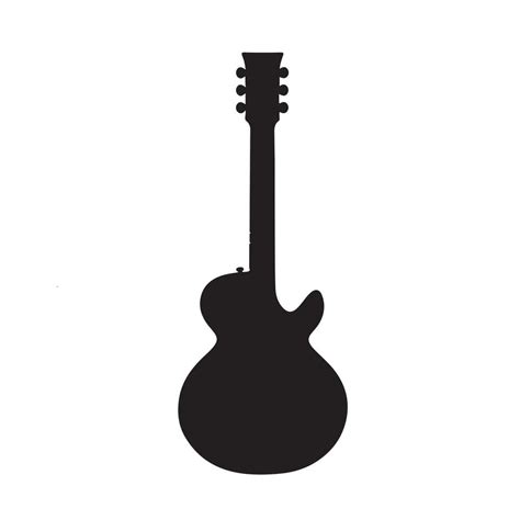 guitar silhouette Vector 29193202 Vector Art at Vecteezy