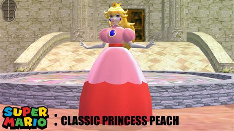 Mmdmodel Classic Princess Peachdl By Univermangamangasimu On Deviantart