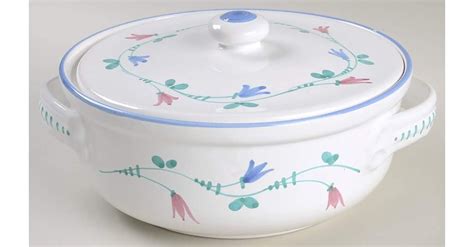 Portofino Blue Qt Round Covered Casserole By Savoir Vivre