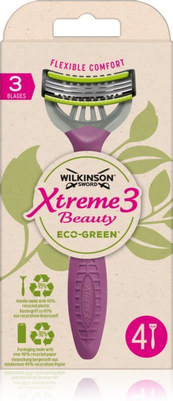 Wilkinson Sword Xtreme Beauty Eco Green Maquinilla De Afeitar