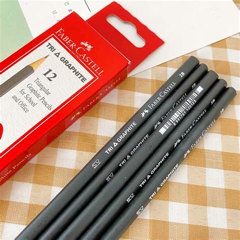 Jual TERMURAH Pensil Faber Castell Trigraphite Pensil Kayu 2B Tri