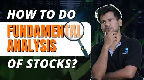 How To Do Fundamental Analysis Of Stocks Trade Brains Youtube